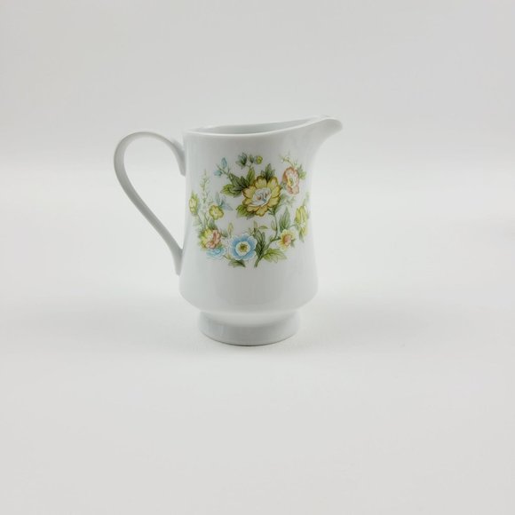 Fashion Royale Ashley Creamer & Sugar Bowl, Spring Floral Tea Decor, Japan - Picture 2 of 9